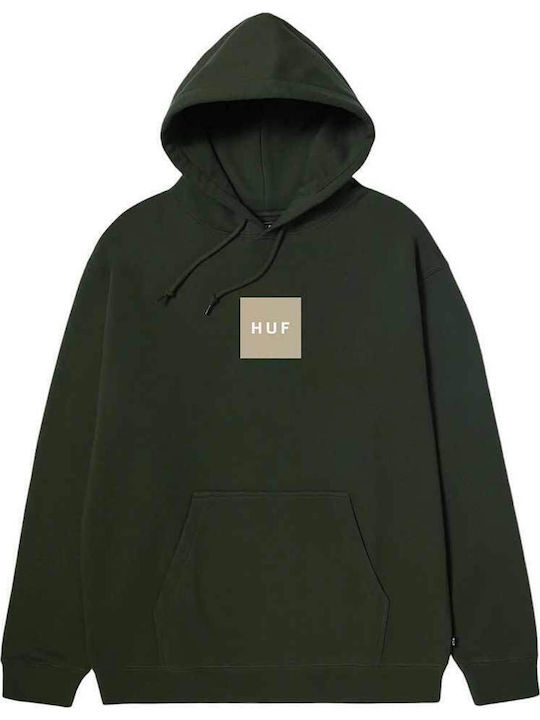 HUF Sweatshirt mit Kapuze Grün