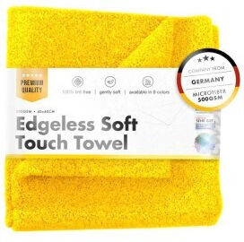 Chemicalworkz Autoreinigungstuch Soft Touch Randlos 500 Gsm 40x40 Cm Gelb