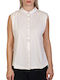 Ejica Women's Sleeveless Shirt Sub-white