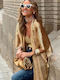 Long Women's Kimono Gold