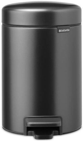 Brabantia Newicon Plastic Bathroom Basket 3lt Gray
