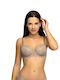 Bra with Light Padding Underwire Beige