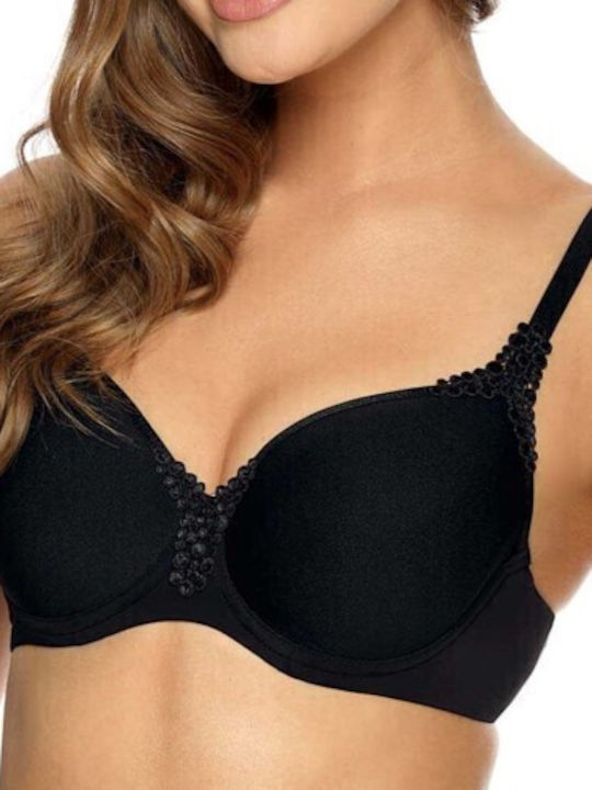 Viania Black Σουτιέν με Μπανέλες