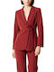 Passager Women's Waisted Blazer Terracotta