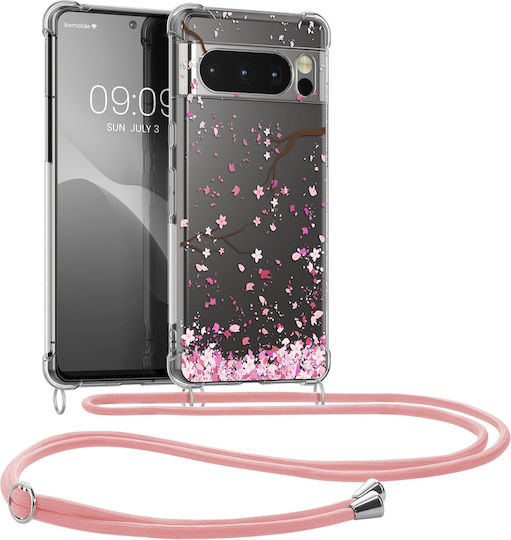 KWmobile Задна корица Силикон с Каишка Многоцветен (Google Pixel 8 Pro)