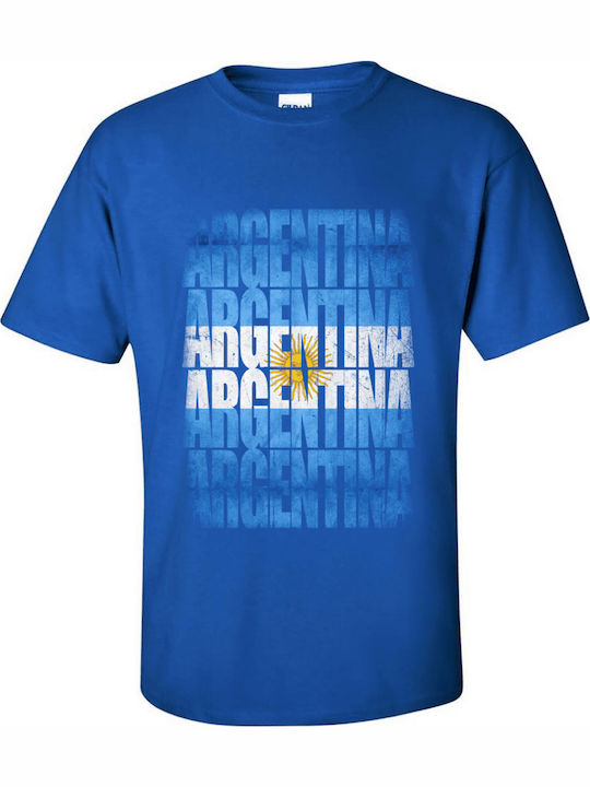 Gildan T-shirt Blau