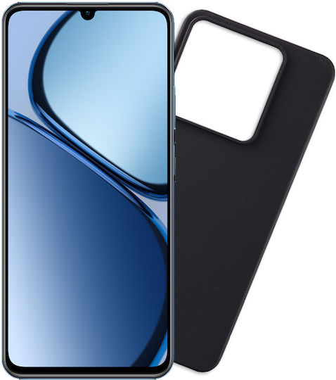 Volte-Tel Silicone Back Cover Black for Realme C63