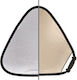 Trigrip Reflector 75 cm 2 Sides Sanlite Soft Silver La 3628 Lastolite