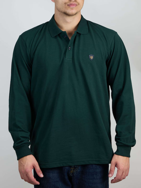 Everbest Polo Μπλούζα Μακρυμάνικη Green