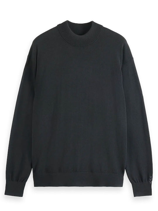 Core Langarm-Pullover Black