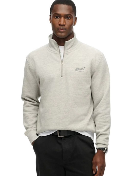 Superdry Ovin Herrenblusen Langarm Graue