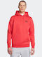 Hooded Sweatshirt Red