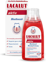 Lacalut Aktiv Pentru Gingivită și Împotriva Plăcii Bacteriene 300ml