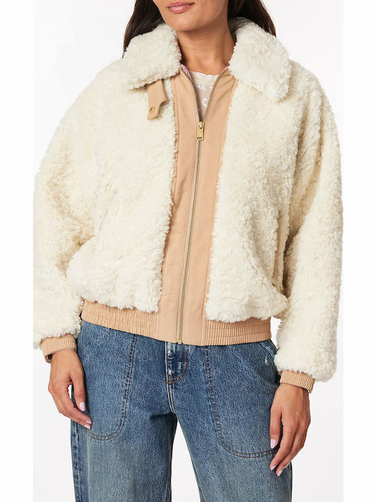 Scotch & Soda Teddy Bomber Jachetă Bomber Soft Ice Scotch & Soda Teddy Bomber Jachetă Bomber Soft Ice