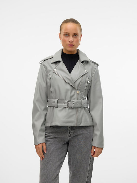 Demifie Damen Bikerjacke Rot