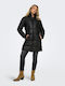 Γυναικείο Biker Jacket Μαύρο