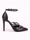Black Heels with Strap