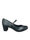 Pumps mit Riemchen Schwarz