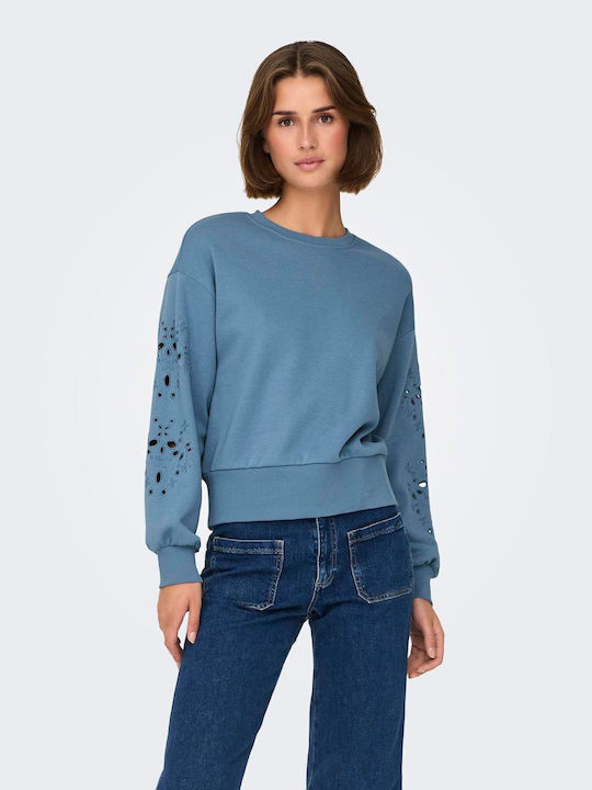 Only Women's Sweatshirt Blue