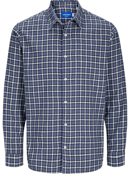 Jack & Jones Long-sleeved Flannel Shirt Checked...