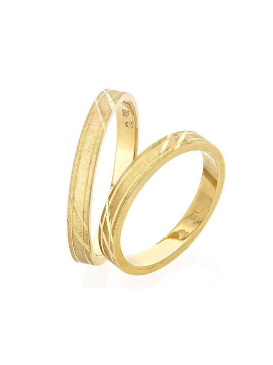 Wedding Ring of Yellow Gold