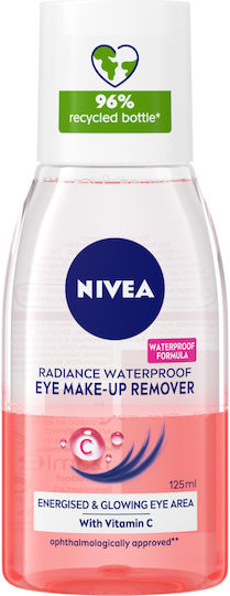 Nivea Radiance Waterproof Micellar Wasser Wasserfestes Make-up Entferner Gesicht 125ml