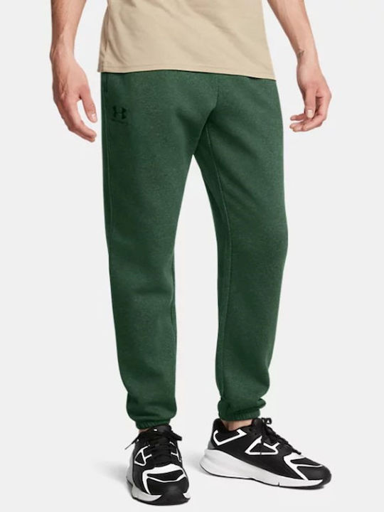 Under Armour Παντελόνι Φόρμας με Λάστιχο Πρασινο