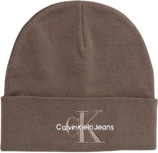 Beanie Beanie Knitted in Brown color