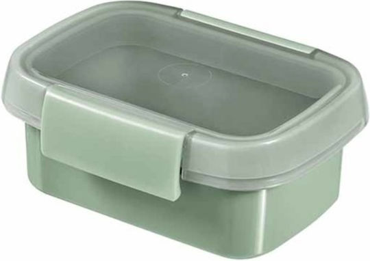 Recipient Alimentar Gustare Dreptunghiular 0.2l Smart Eco To Go 12x9x5cm Verde Deschis