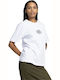 Women's T-shirt Polka Dot White
