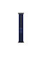 Apple Trail Loop - M/L Curea Tesatura Blue - Black Titanium Finish (Apple Watch 44/45/46mm/Ultra 49mm)