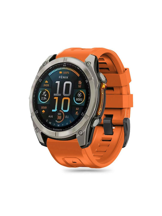 Tech-Protect Curea Silicon Portocaliu (Garmin F...