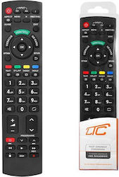 Hq Lxp045 Universal Tv Remote Control Lcd Led Panasonic Black