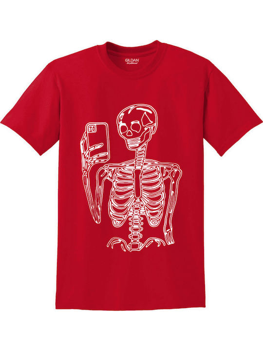 Gildan T-shirt Κόκκινο