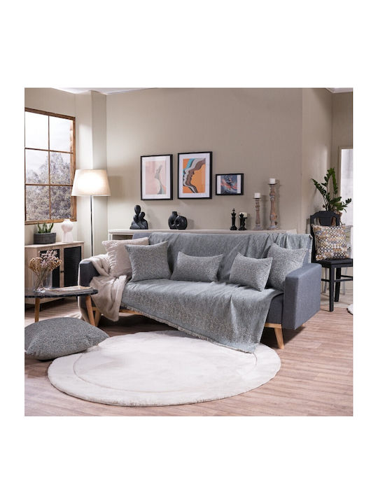 Teoran Maryland Ριχτάρι Πολυθρόνας Chenille 180x150εκ. 04