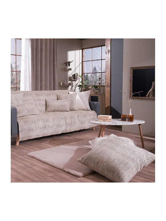 Teoran Teoran Dreisitzer-Sofa Wurf Chenille 180...