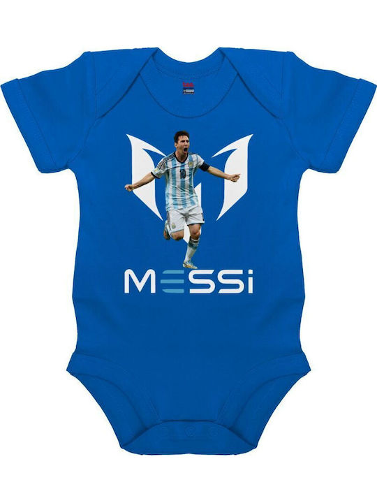 Koupakoupa Leo Messi Kurzärmelig Cobalt Blue