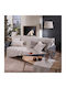 Teoran Kingston Ριχτάρι Πολυθρόνας Chenille 180x150εκ. 01