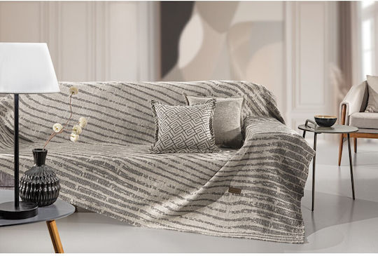 Guy Laroche Sydney Фотьойл Throw Шенил 180x150см Бежов