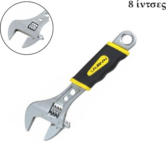 French Wrench with Adjustable Opening 30mm 205mm