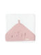 Bimbidreams Baby Bath Towel Hooded Niza White-Purple 100x100cm