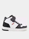 Kick Mid Παιδικά Sneakers High Λευκά