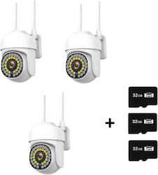 Full Color Surveillance Camera Smart & Wifi 3 X 32 Gb Sd Cards Full Color Surveillance Camera Smart & Wifi 3 X 32 Gb Sd Cards