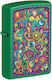 Zippo Lighter Flame Windproof in Green color