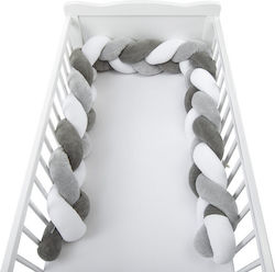 FreeOn Paturi Împletitură Intern White - Grey 15x235cm FreeOn Paturi Împletitură Intern White - Grey 15x235cm