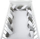 FreeOn Πάντα Πλεξούδα Εσωτερική White - Grey 15x235cm