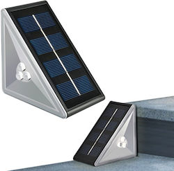 Set 2 Solar Led Lamps Ubx Staircase Twilight Sensor Ip67 0.3 W 8x8x5.5 Cm Black