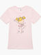 Minerva Time To Shine Maiou pentru copii Mâneca scurta Pink