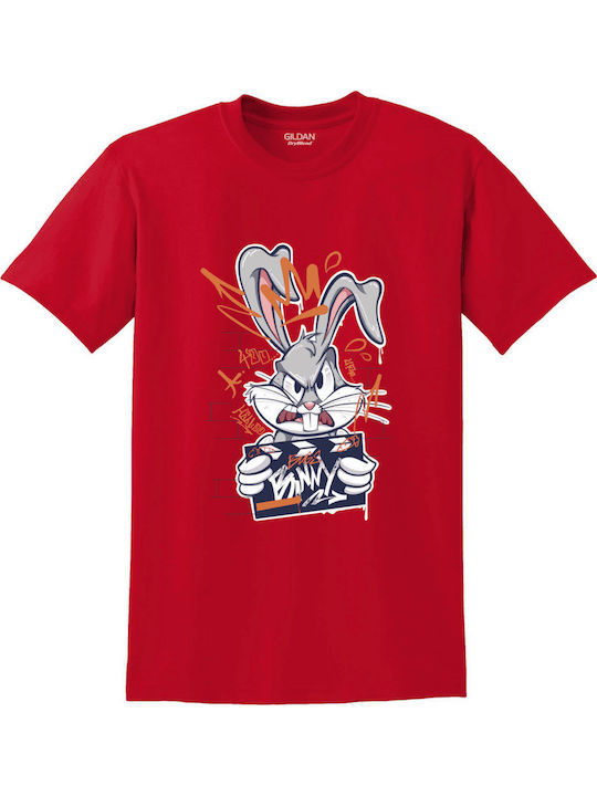 Gildan Mugshot T-shirt Κόκκινο