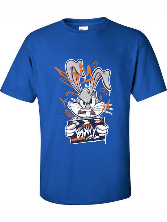 Gildan Mugshot T-shirt Μπλε